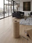 Light Brown Self-Adhesive Wood Grain Floor Tiles Roll (40cm x 5m) - Kisasahome Kenya