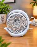 Rechargeable Mini Desk Fan 3600mAh Quiet Portable Table Fan - Kisasahome Kenya