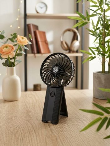 Portable Handheld Fan 4-Speed Rechargeable Mini Desk Fan - Kisasahome Kenya